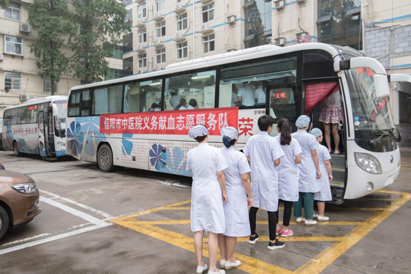 殷殷熱血 濃濃情深——市中醫院組織開展無償獻血活動