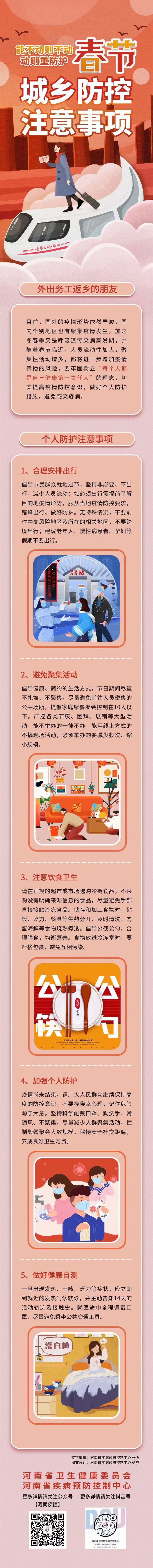 春節城鄉防控注意事項