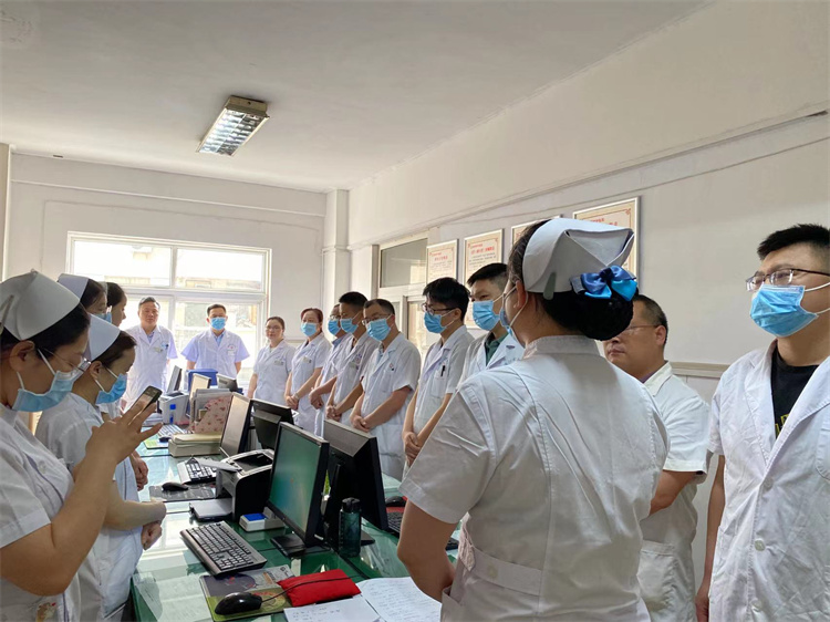 提質量 強管理|信陽市中醫院院長深入開展一線行政查房